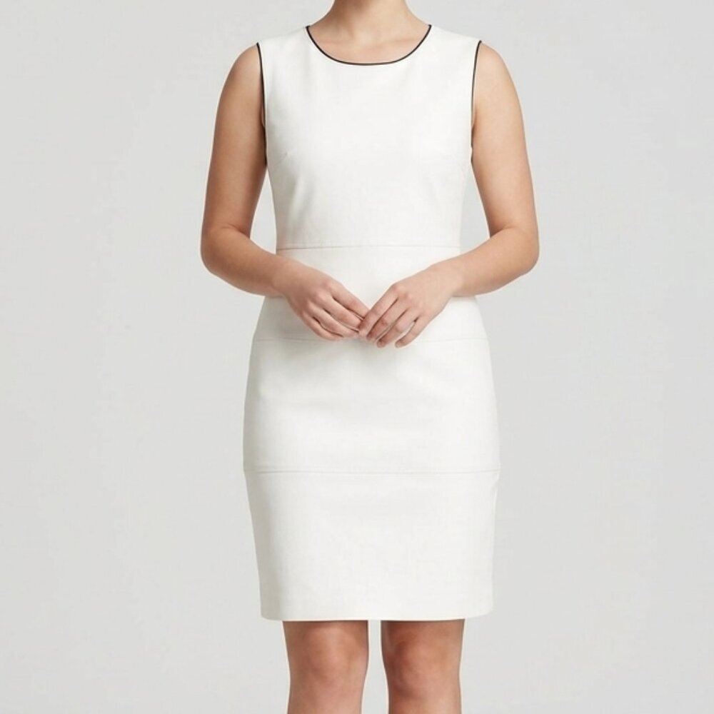 Tory Burch Gorgeous White Stretchy Summer Dress